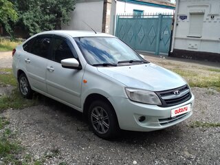 2014 Lada (ВАЗ) Granta I, белый, 369000 рублей, вид 2
