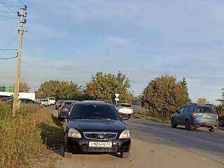 2007 Lada (ВАЗ) Priora I, синий, 195000 рублей, вид 2
