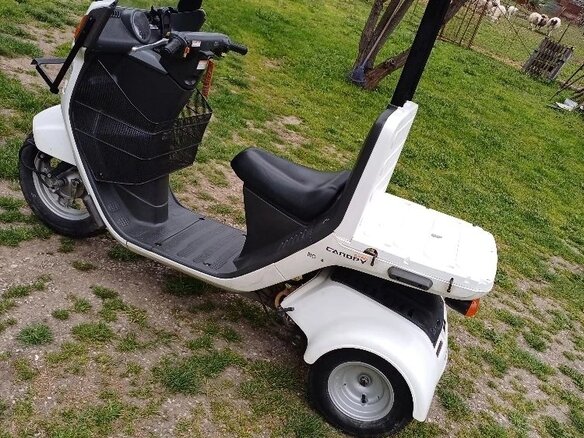 2014 Honda Gyro, белый, 140000 рублей - вид 4