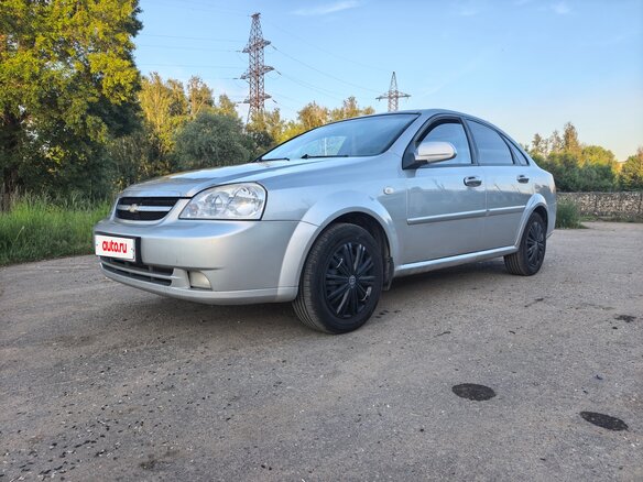 2008 Chevrolet Lacetti I, серебристый, 360000 рублей
