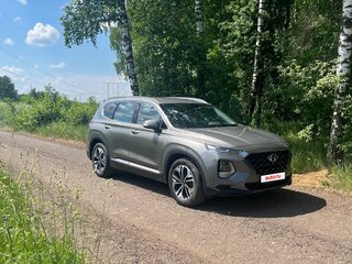 2018 Hyundai Santa Fe IV, серый, 2600000 рублей, вид 2