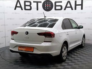 2021 Volkswagen Polo VI, белый, 1385000 рублей, вид 3