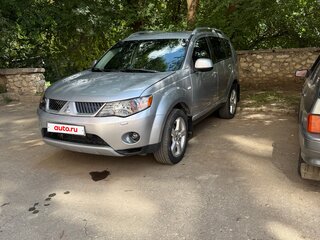 2007 Mitsubishi Outlander II, серебристый, 880000 рублей, вид 2