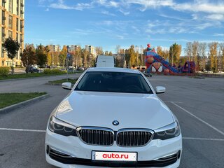 2018 BMW 5 серии 520i VII (G30/G31/G38), белый, 2900000 рублей, вид 3