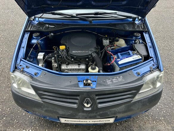 2009 Renault Logan I, синий - вид 12