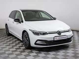 2020 Volkswagen Golf VIII, белый, 2508000 рублей, вид 3