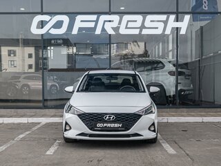 2020 Hyundai Solaris II Рестайлинг, белый, 1289000 рублей, вид 3