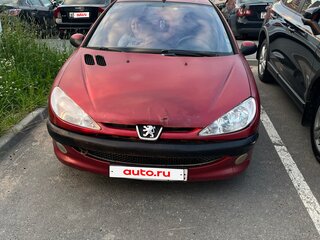 2005 Peugeot 206, красный, 115000 рублей, вид 1