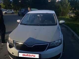 2014 Skoda Rapid I, белый, 450000 рублей, вид 3