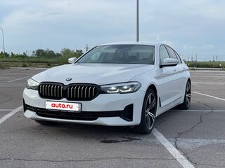 2020 BMW 5 серии 520i VII (G30/G31/G38) Рестайлинг, белый, 4100000 рублей, вид 2