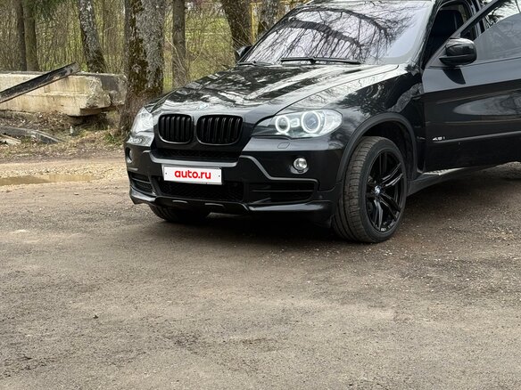 2008 BMW X5 4.8i II (E70), чёрный, 1750000 рублей - вид 1