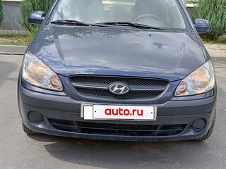 2008 Hyundai Getz I Рестайлинг, чёрный, 590000 рублей, вид 1