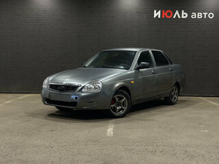 2008 Lada (ВАЗ) Priora Premier I, зелёный, 130000 рублей, вид 1