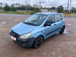 2009 Hyundai Getz I Рестайлинг, голубой, 350000 рублей, вид 1