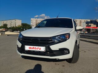 2018 Lada (ВАЗ) Granta I Рестайлинг, белый, 660000 рублей, вид 2