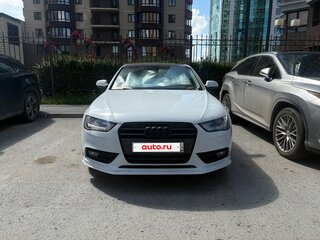 2014 Audi A4 IV (B8) Рестайлинг, белый, 1450000 рублей, вид 2