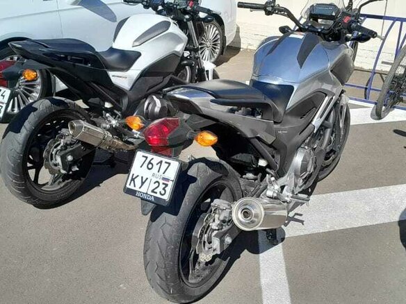 2012 Honda NC 700X, серебристый, 510000 рублей - вид 11