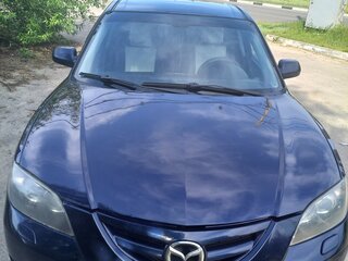 2008 Mazda 3 I (BK) Рестайлинг, синий, 370000 рублей, вид 3