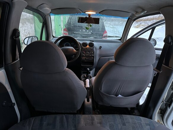 2011 Daewoo Matiz I Рестайлинг, белый, 90000 рублей - вид 8