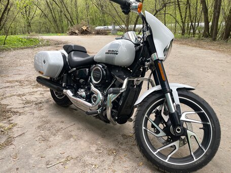 2021 Harley-Davidson Sport Glide, белый, 2200000 рублей, вид 3