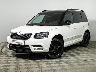 2014 Skoda Yeti I Рестайлинг, белый, 1149777 рублей, вид 1