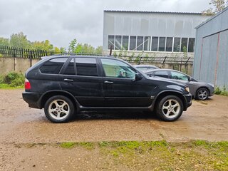 2002 BMW X5 3.0i I (E53), чёрный, 520000 рублей, вид 4