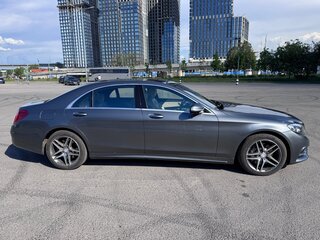2016 Mercedes-Benz S-Класс 500 Long VI (W222, C217), серый, 2750000 рублей, вид 3