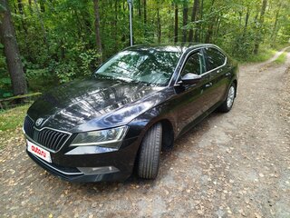 2016 Skoda Superb III, чёрный, 1430000 рублей, вид 2