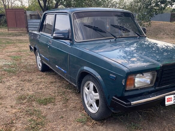 2005 Lada (ВАЗ) 2107, синий, 115000 рублей - вид 4