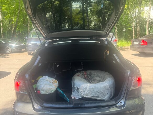 2006 Mazda 6 I (GG) Рестайлинг, серый, 420000 рублей - вид 11
