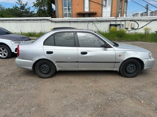 2007 Hyundai Accent ТагАЗ II, серебристый, 175000 рублей, вид 2