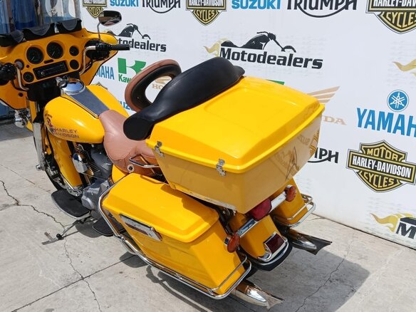 2004 Harley-Davidson Electra Glide, жёлтый, 520000 рублей - вид 12