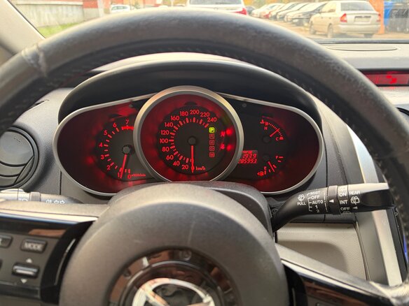 2008 Mazda CX-7 I, красный, 640000 рублей - вид 5