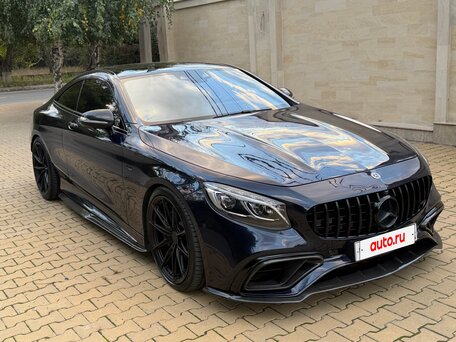 2018 Mercedes-Benz S-Класс 450 4MATIC VI (W222, C217) Рестайлинг, синий, 6590000 рублей, вид 1