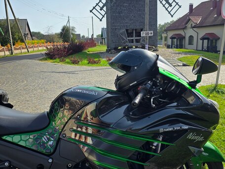 2017 Kawasaki ZX-14R, зелёный, 1061310 рублей, вид 5