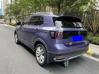 2022 Volkswagen T-Cross I (China Market), фиолетовый, 1550004 рублей, вид 5