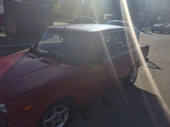 1981 Lada (ВАЗ) 2105 5-speed, красный, 150000 рублей - вид 6