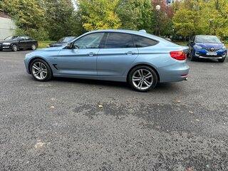 2013 BMW 3 серии Gran Turismo 320i VI (F3x), голубой, 2000000 рублей, вид 4