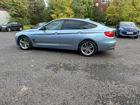 2013 BMW 3 серии Gran Turismo 320i VI (F3x), голубой, 2000000 рублей, вид 4