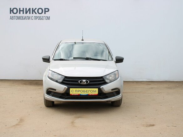 2018 Lada (ВАЗ) Granta I Рестайлинг, серебристый, 339000 рублей - вид 2