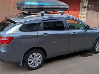 2019 Lada (ВАЗ) Vesta SW I, серый, 1100000 рублей, вид 4