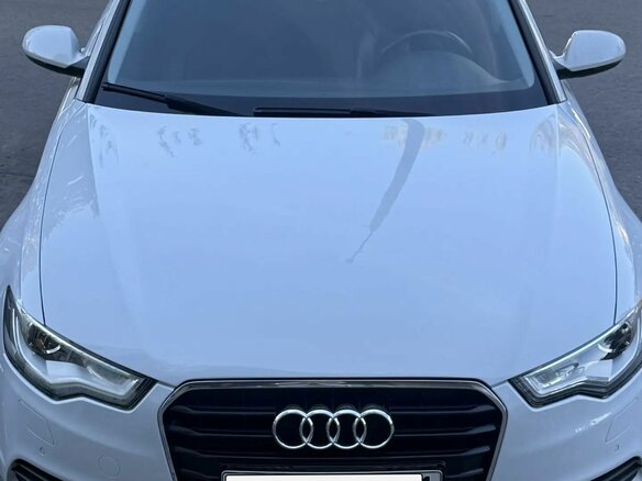 2013 Audi A6 IV (C7), белый - вид 6