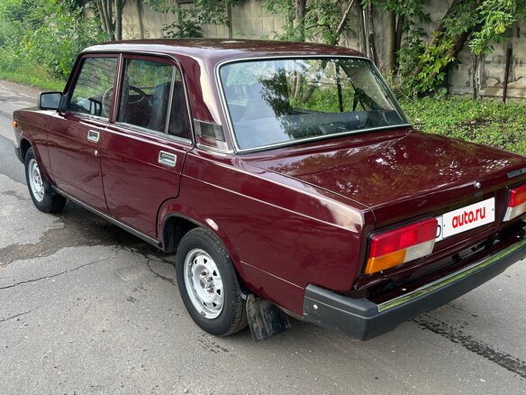 2006 Lada (ВАЗ) 2107, пурпурный - вид 8
