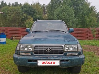 1997 Toyota Land Cruiser 80 Series Рестайлинг, зелёный, 620000 рублей, вид 2