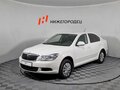 2013 Skoda Octavia II (A5) Рестайлинг, белый, 859000 рублей