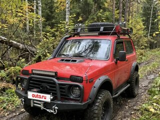 1988 Lada (ВАЗ) 2121 (4x4) I, красный, 155000 рублей, вид 1