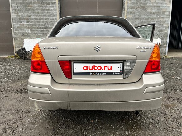 2004 Suzuki Liana I Рестайлинг, бежевый, 369000 рублей - вид 2