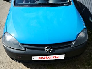 2001 Opel Corsa C, голубой, 185000 рублей, вид 2