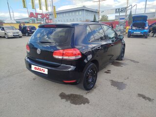 2010 Volkswagen Golf VI, чёрный, 595000 рублей, вид 3