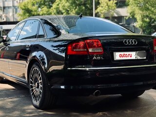 2007 Audi A8 Long II (D3) Рестайлинг, чёрный, 1350000 рублей, вид 2